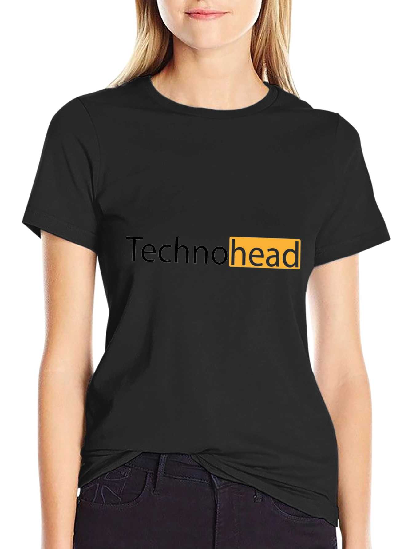 Technohead Graphic T-Shirt - Black