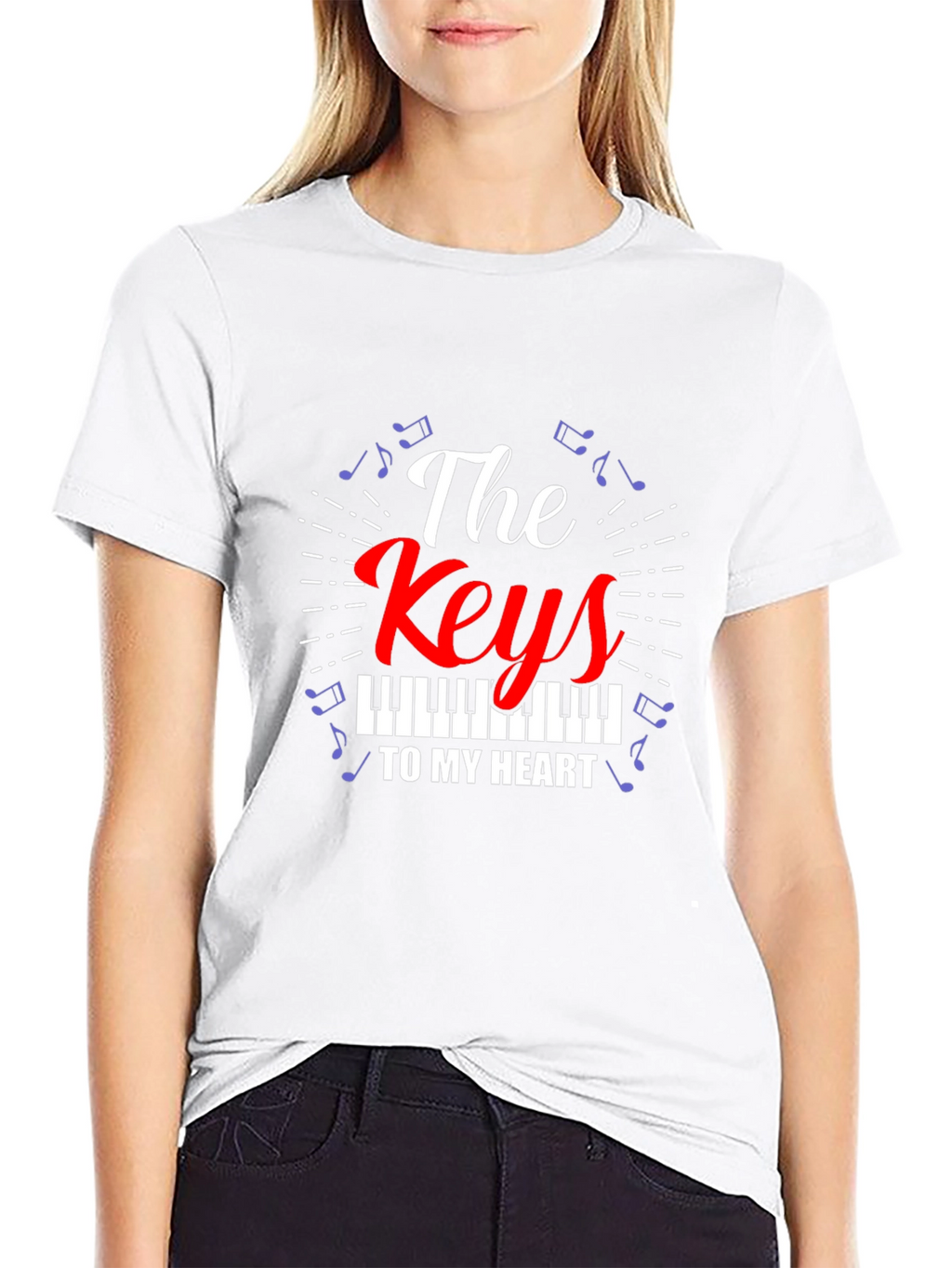 Keys to My Heart T-Shirt - Music Lover Tee