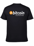 Bitcoin Accepted Here Black T-Shirt