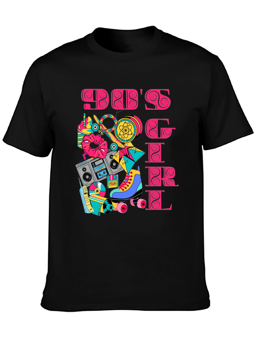 90s Girl Retro Graphic T-Shirt