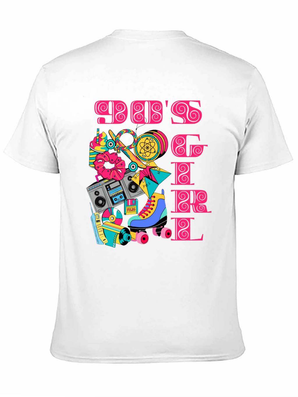 90s Girl Retro Graphic T-Shirt