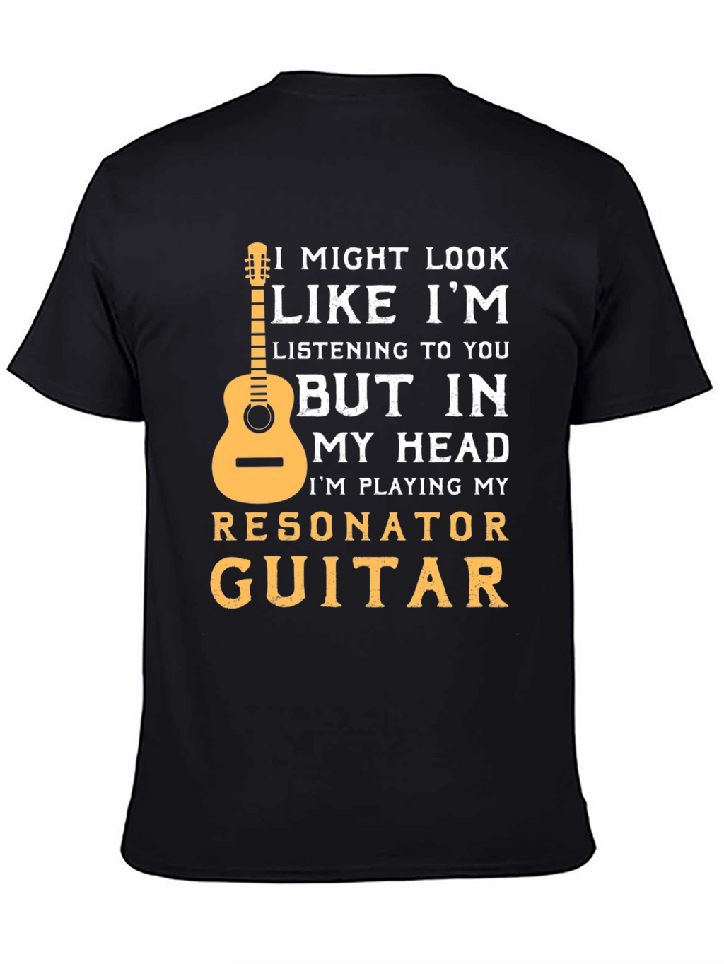 Resonator Guitar Player Graphic Tee