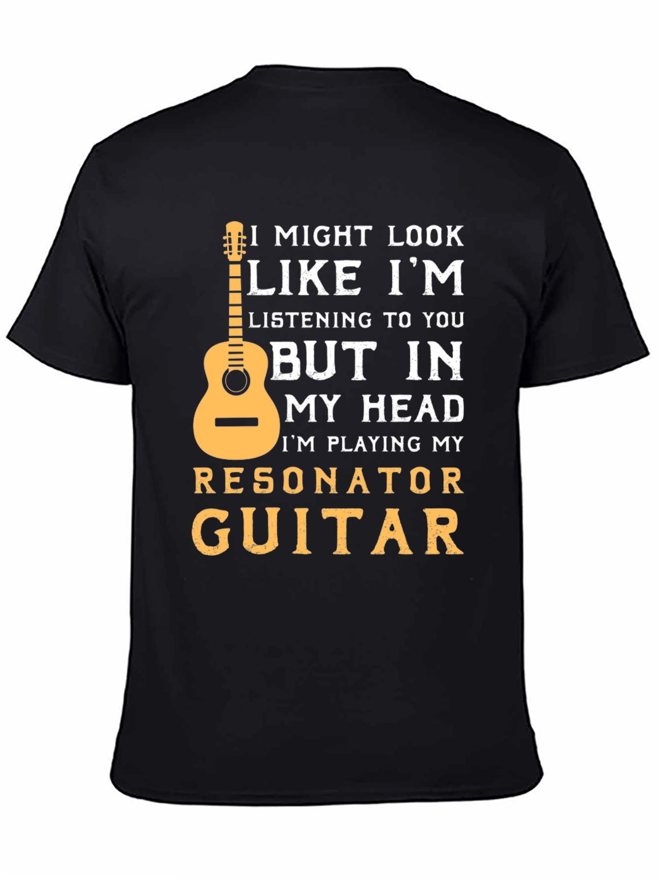 Resonator Guitar Player Graphic Tee