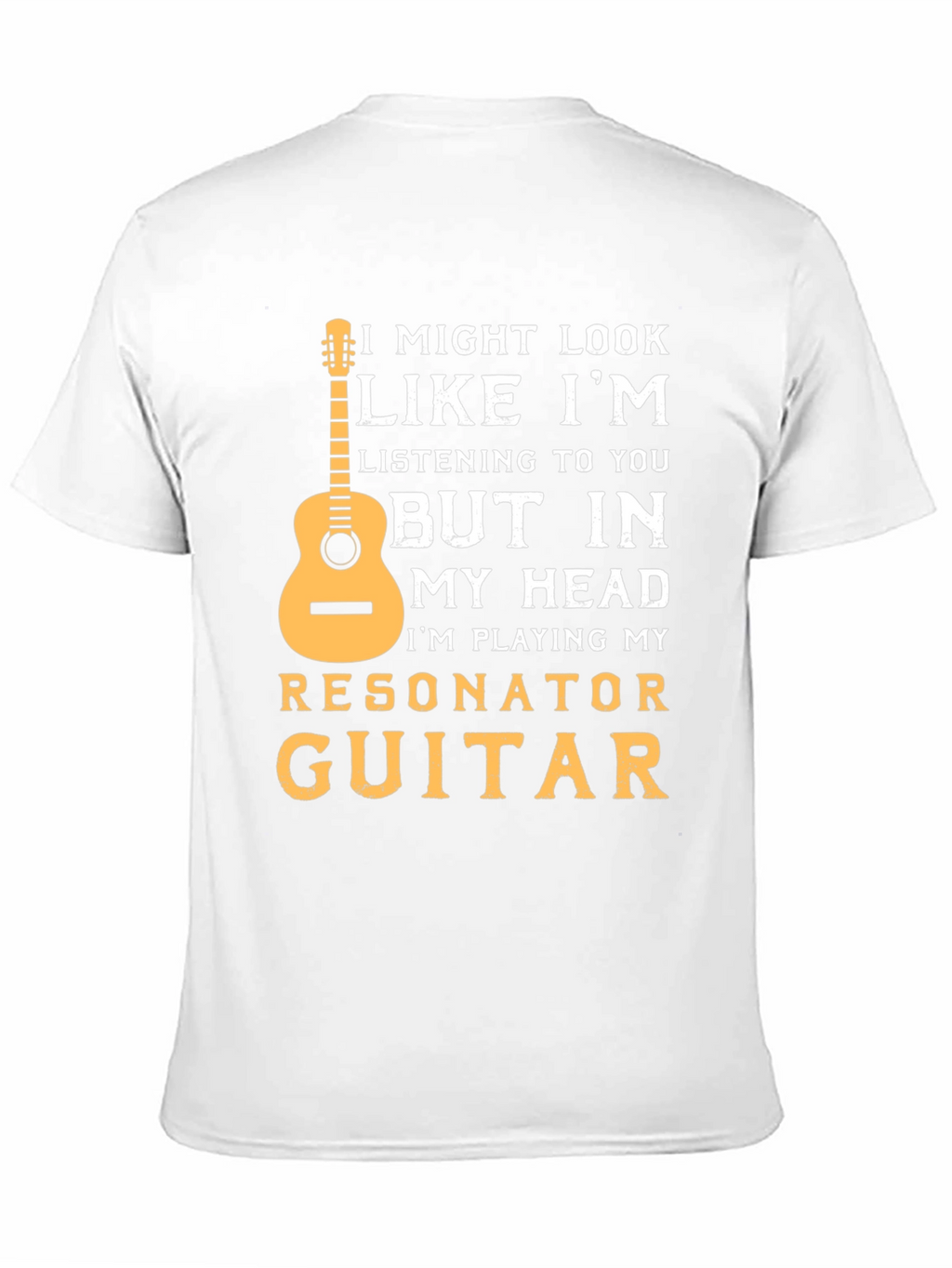 Resonator Guitar Player Graphic Tee
