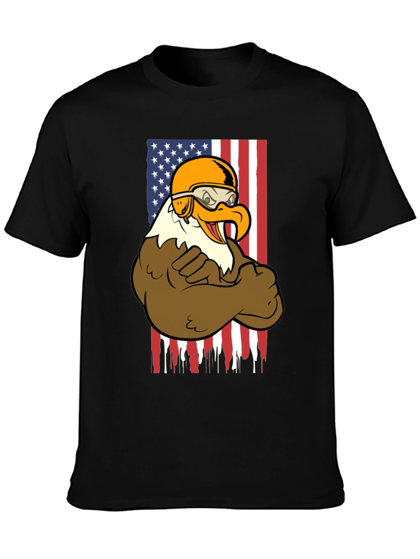 American Eagle Biker Graphic T-Shirt