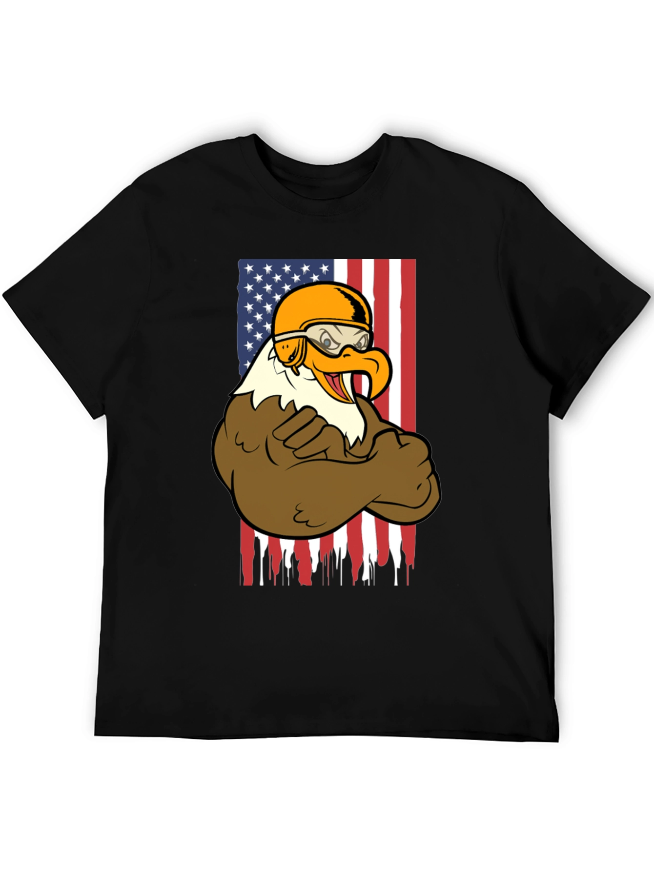 American Eagle Biker Graphic T-Shirt