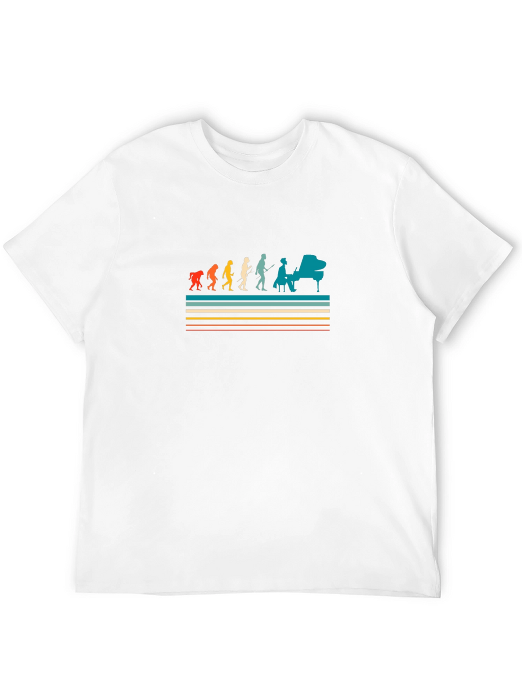 Evolution of Music T-Shirt - Black Tee