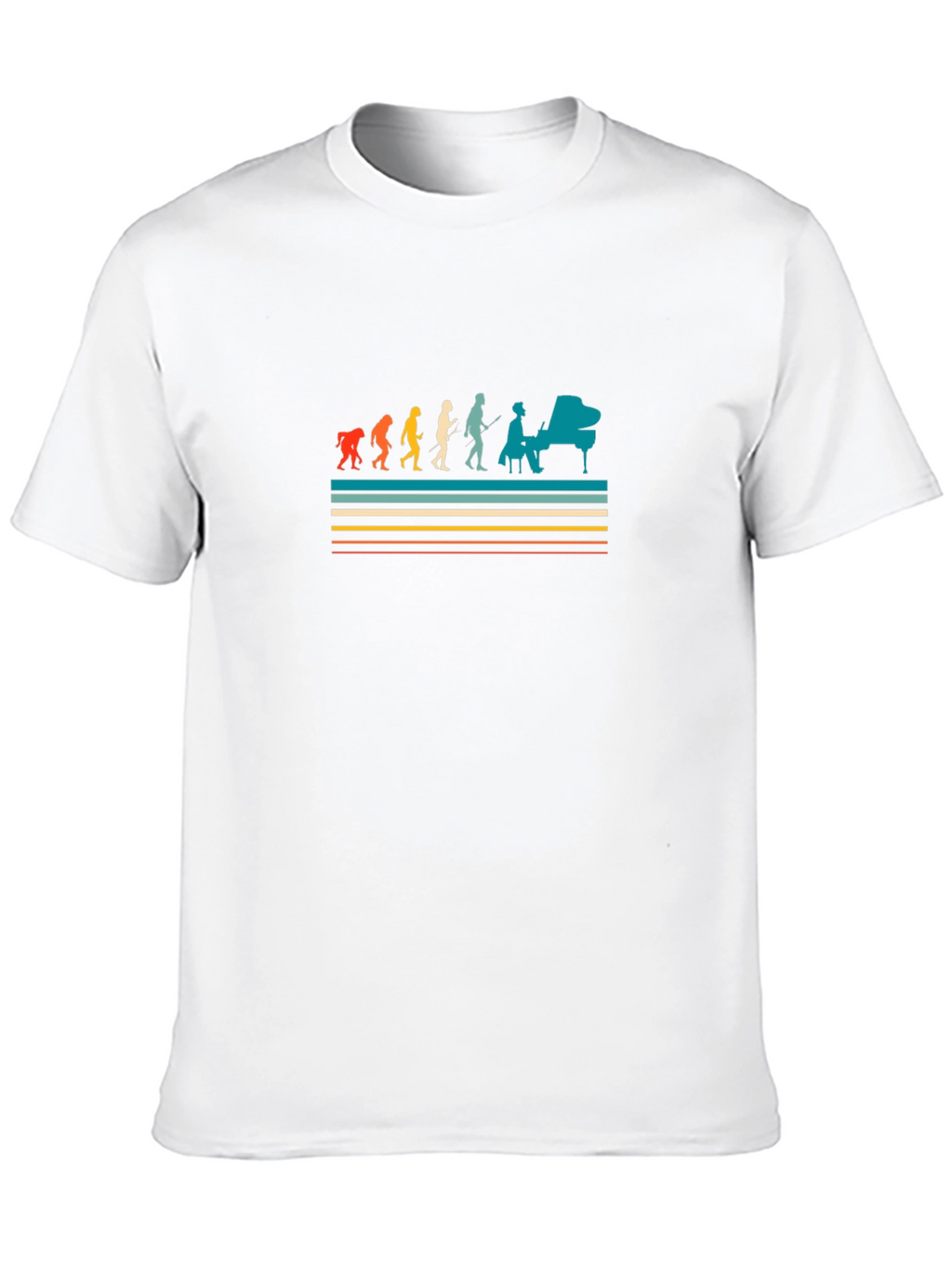 Evolution of Music T-Shirt - Black Tee