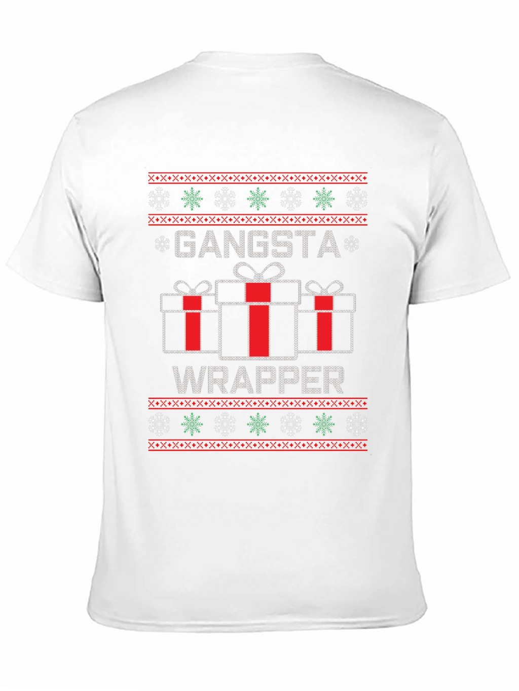 Gangsta Wrapper Christmas Graphic Tee