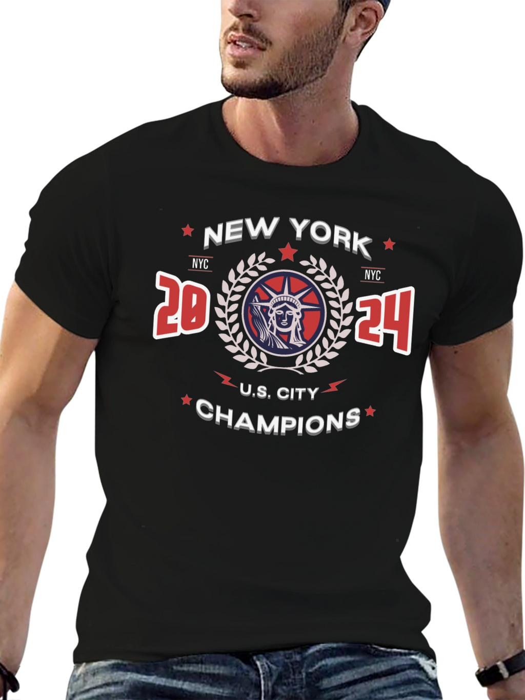 New York City Champions 2024 Graphic T-Shirt