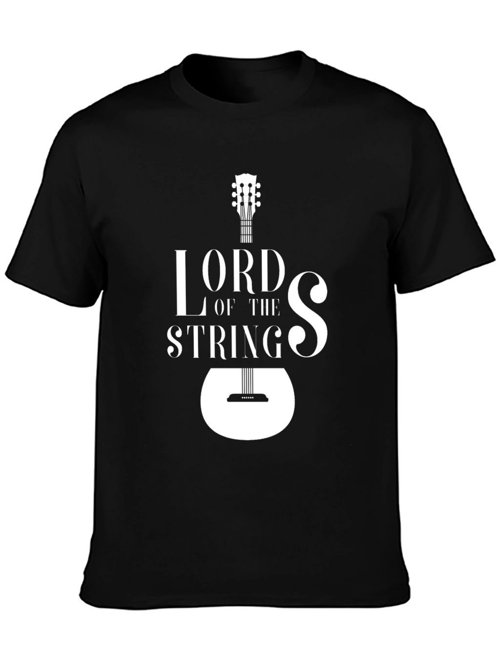 Lord of the Strings Guitar T-Shirt
