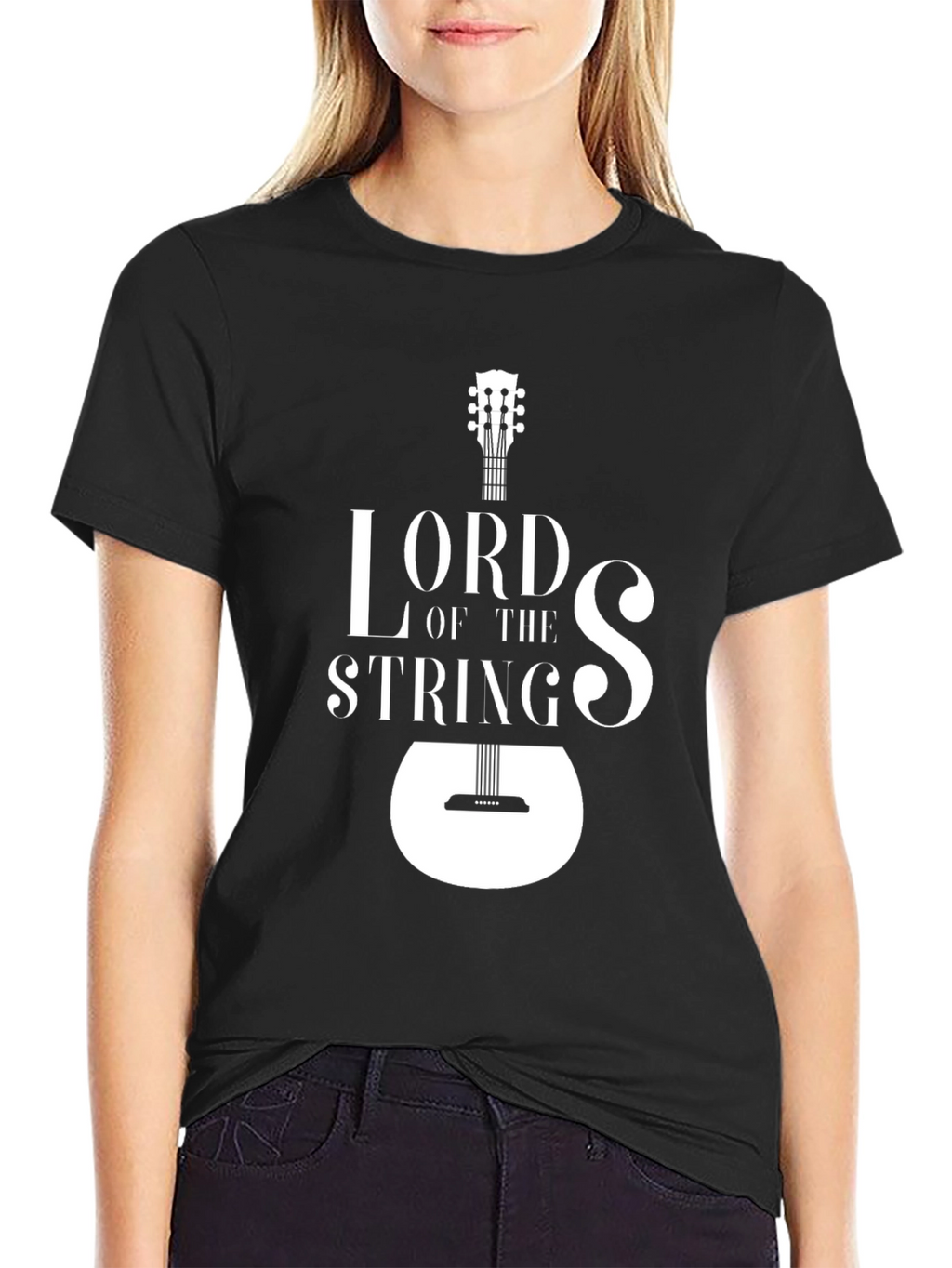 Lord of the Strings Guitar T-Shirt