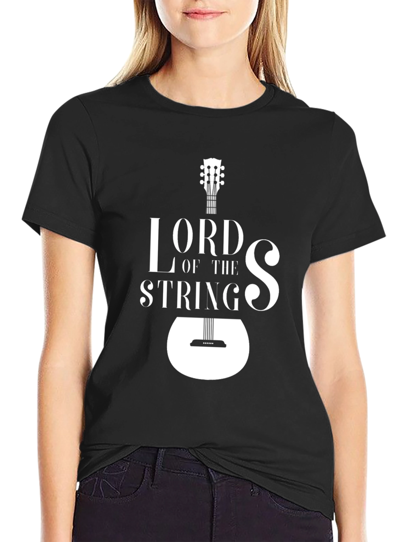 Lord of the Strings Guitar T-Shirt