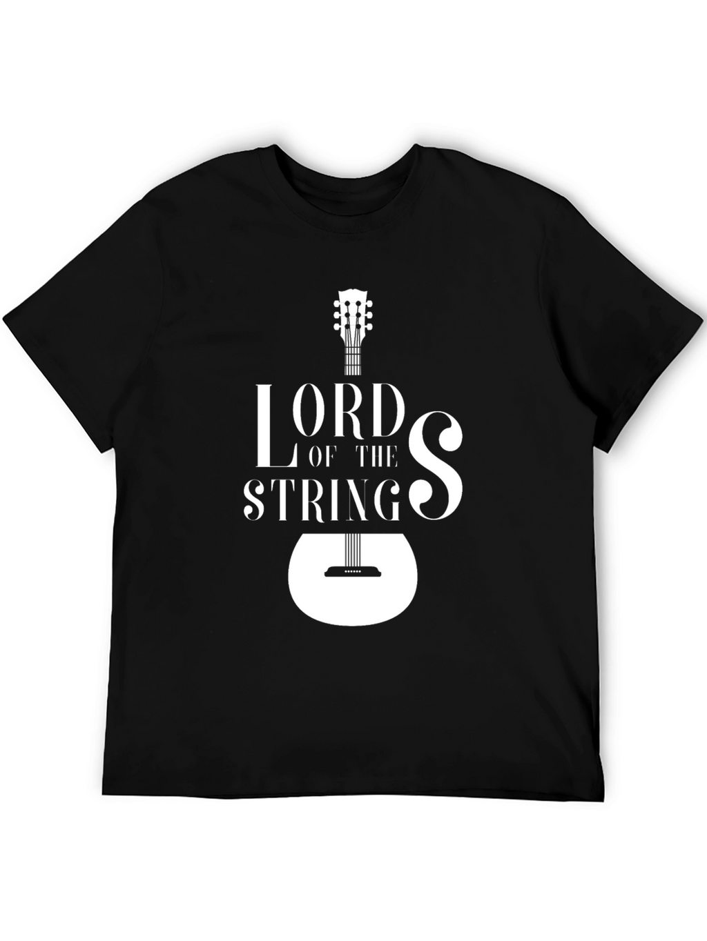Lord of the Strings Guitar T-Shirt