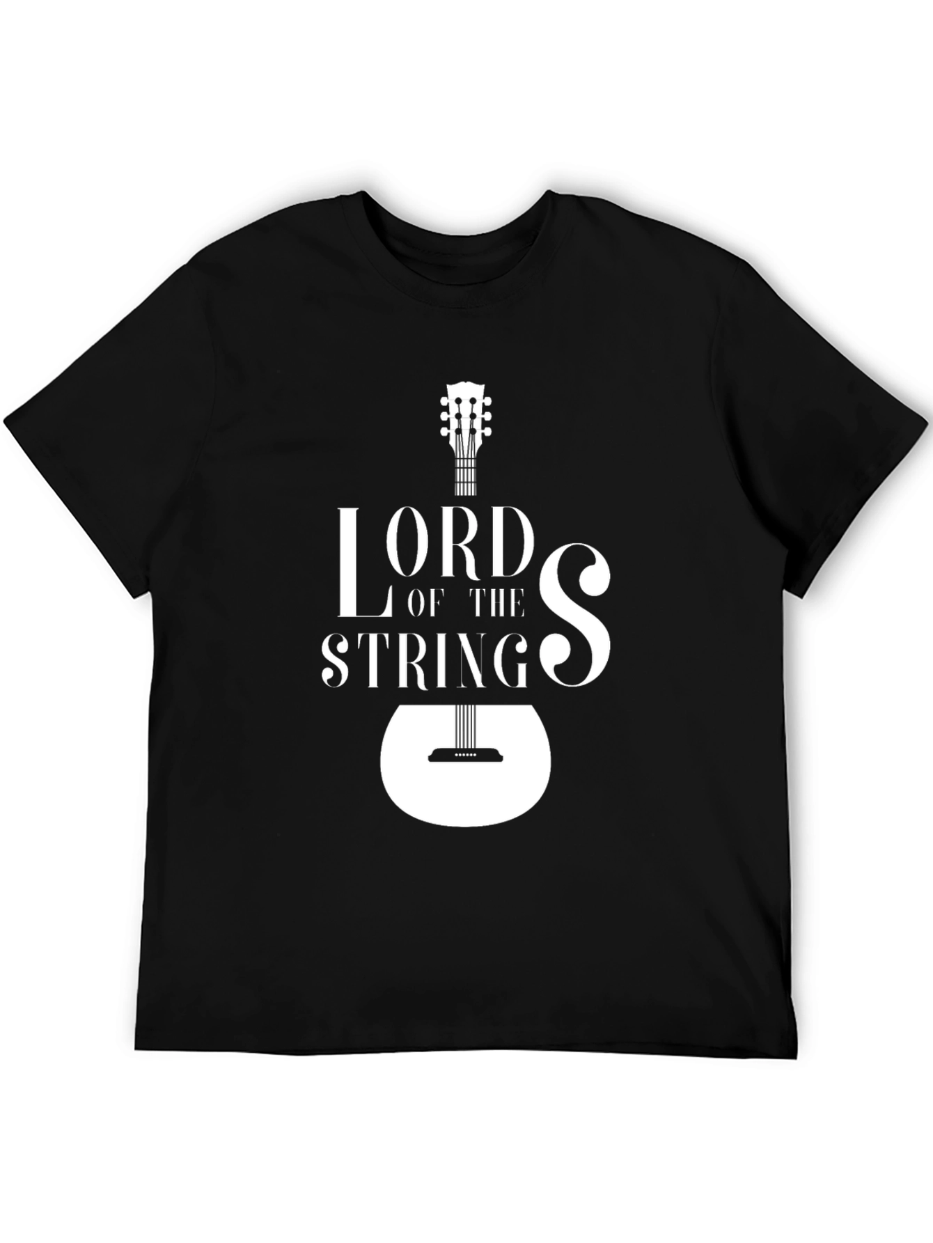 Lord of the Strings Guitar T-Shirt