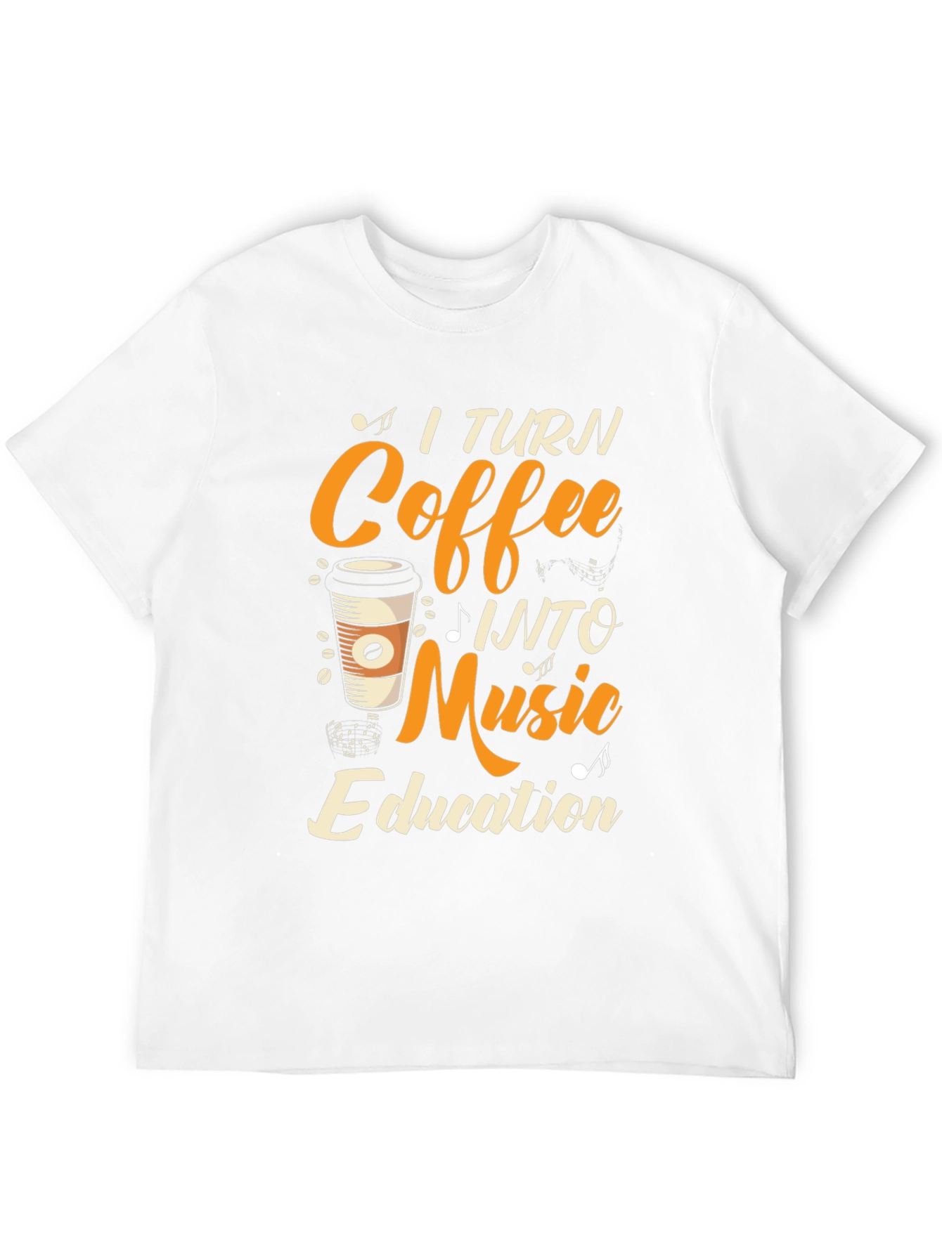 Coffee Into Music Education T-Shirt