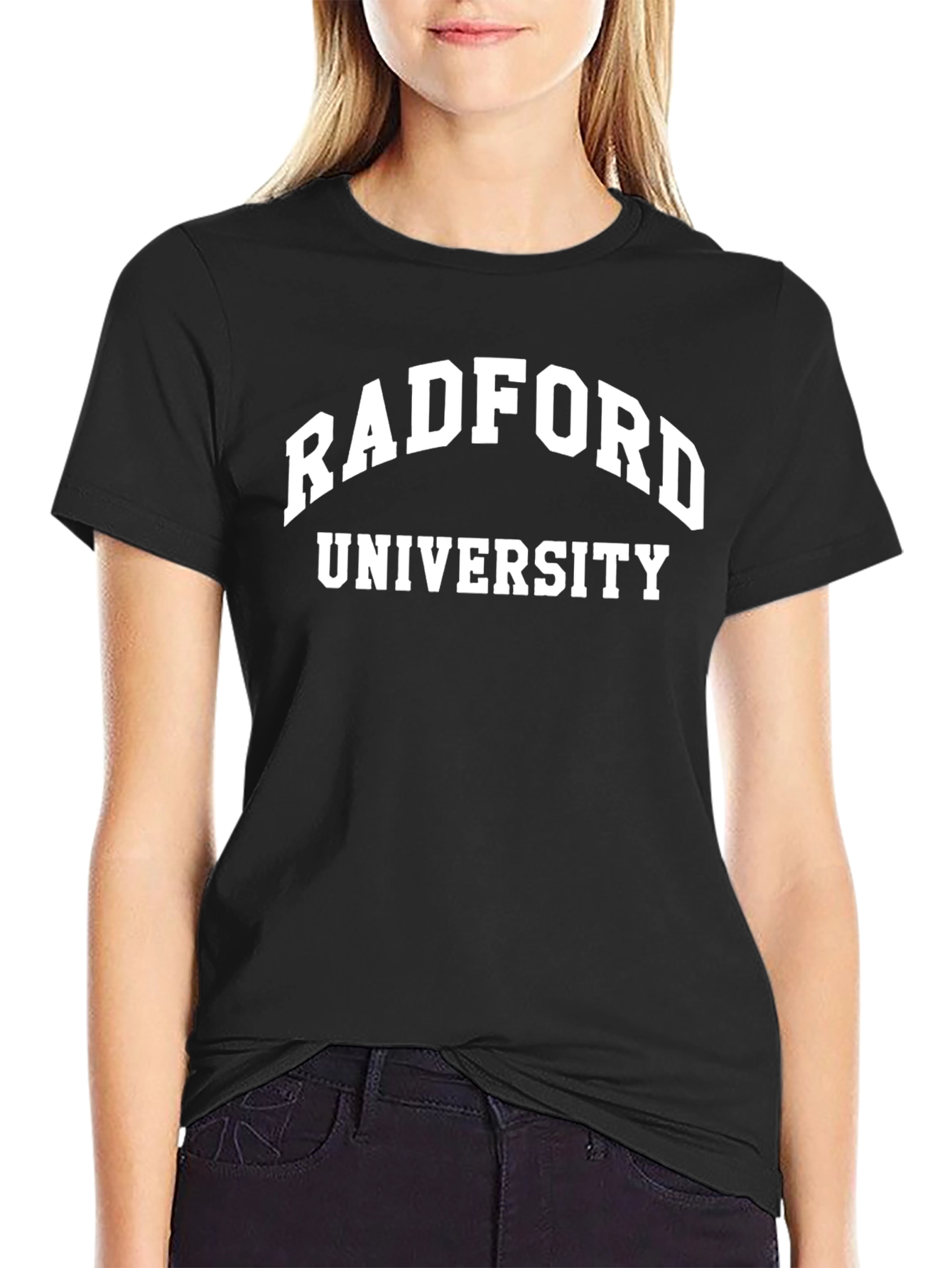 Radford University Black T-Shirt