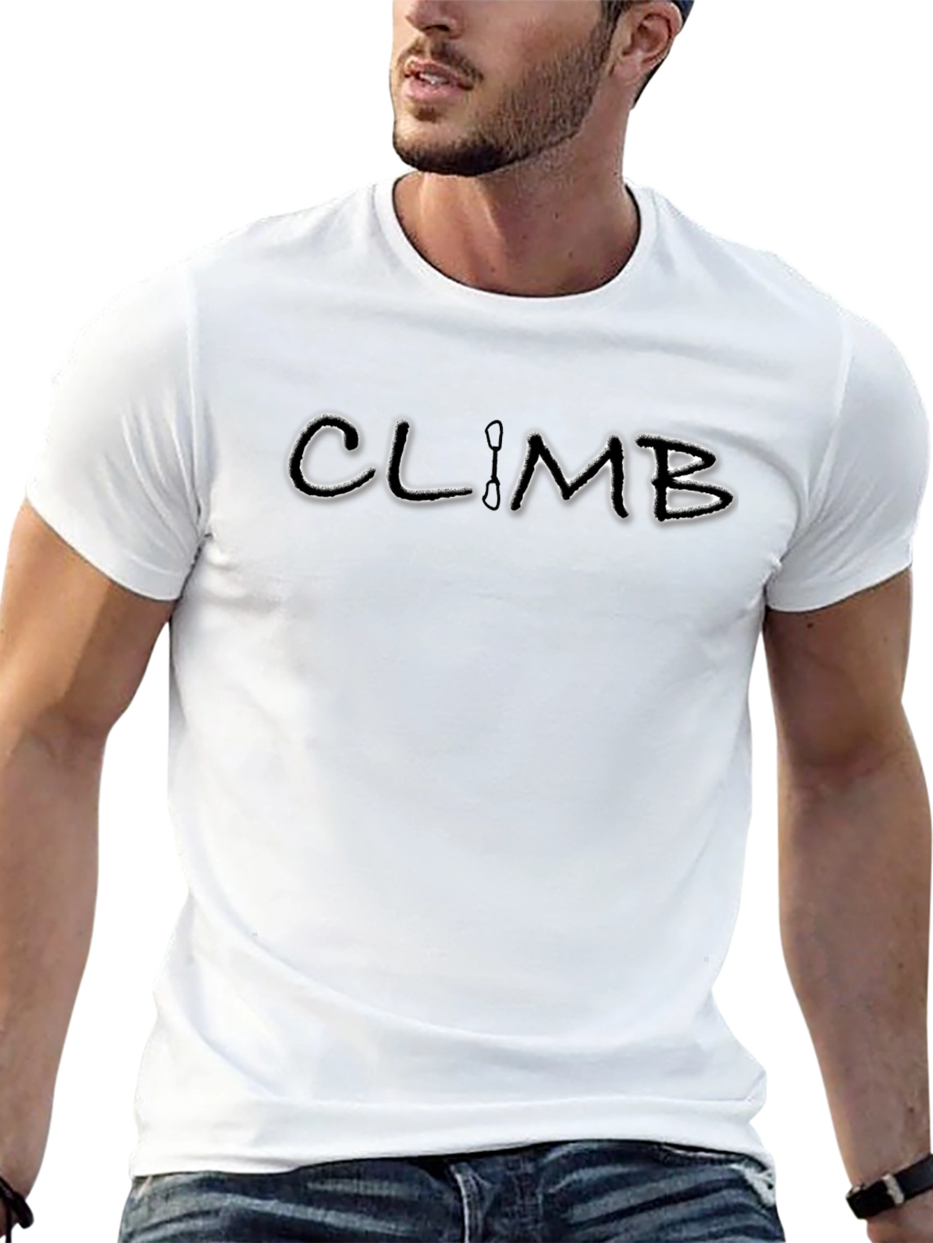 Climb Graphic T-Shirt - Stylish Adventure Apparel