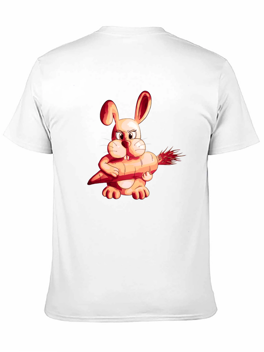 Funny Rabbit Carrot Graphic Tee