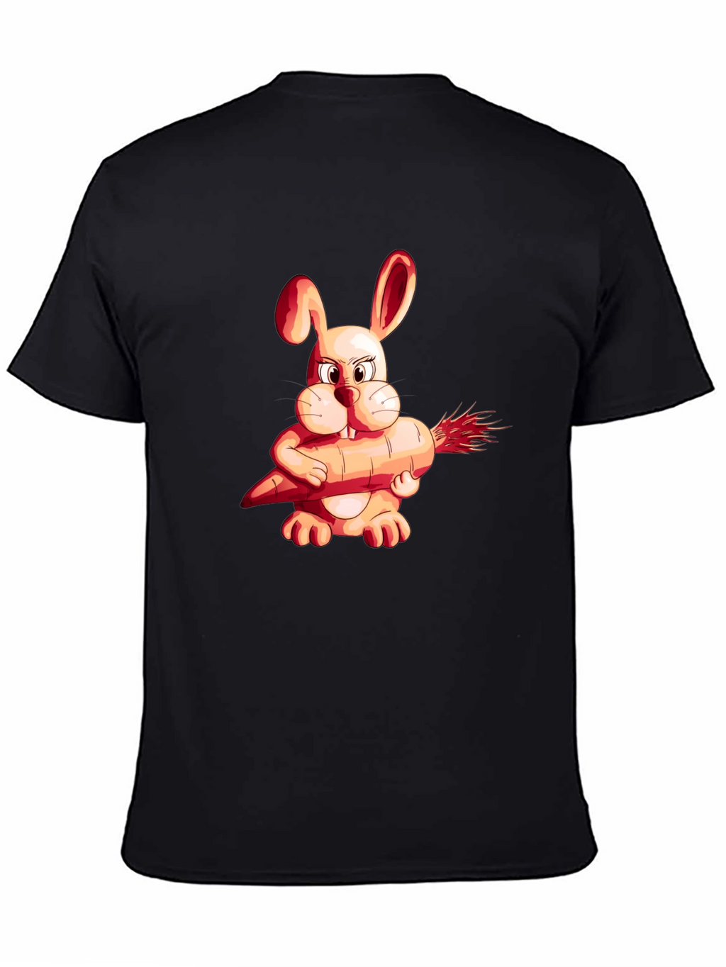 Funny Rabbit Carrot Graphic Tee