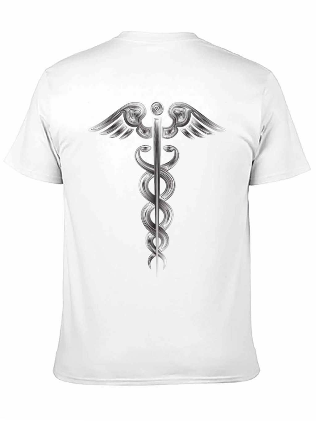 Caduceus Symbol T-Shirt - Medical Staff Apparel