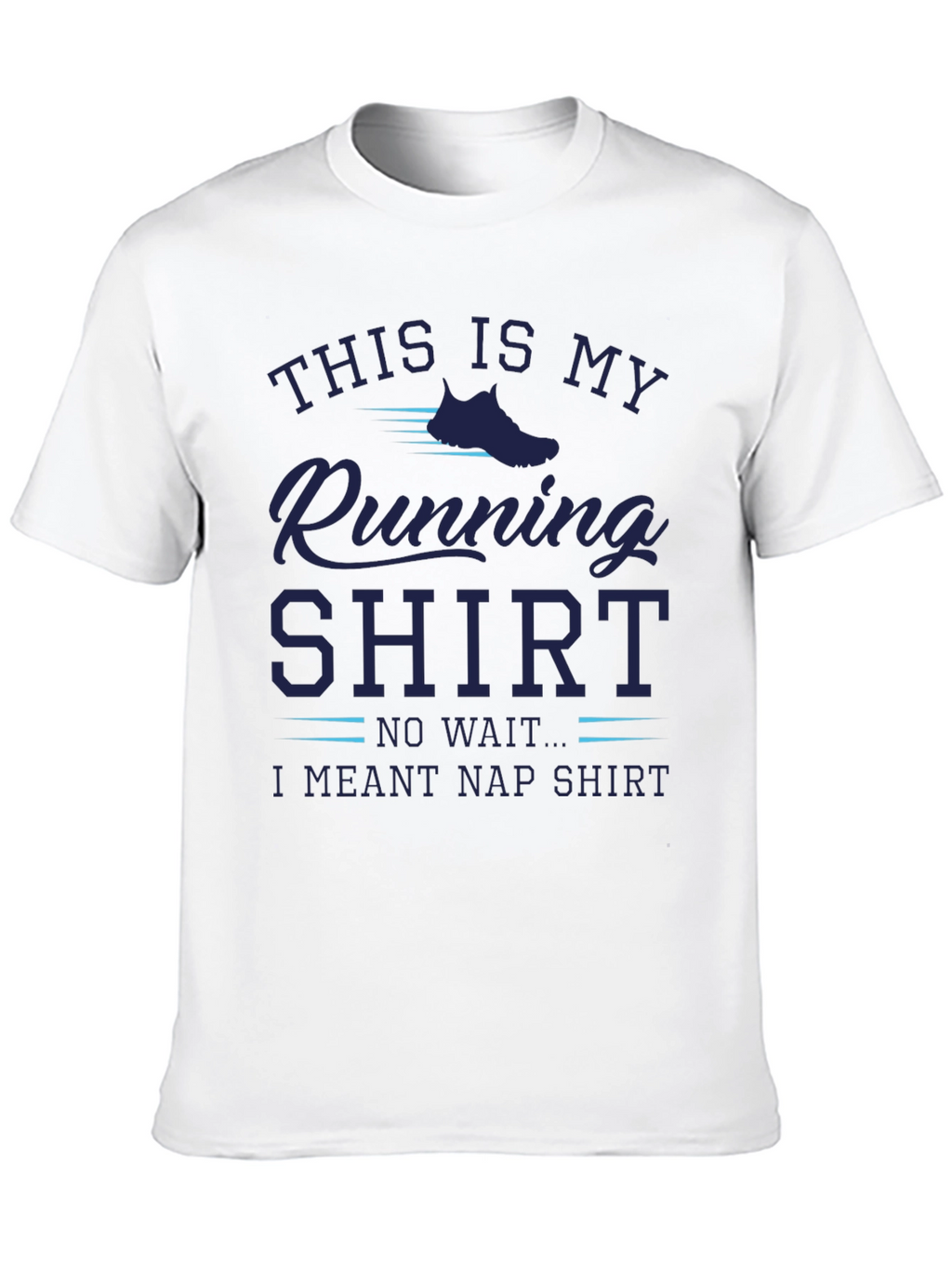 Funny Running Nap Shirt - Mens Graphic Tee
