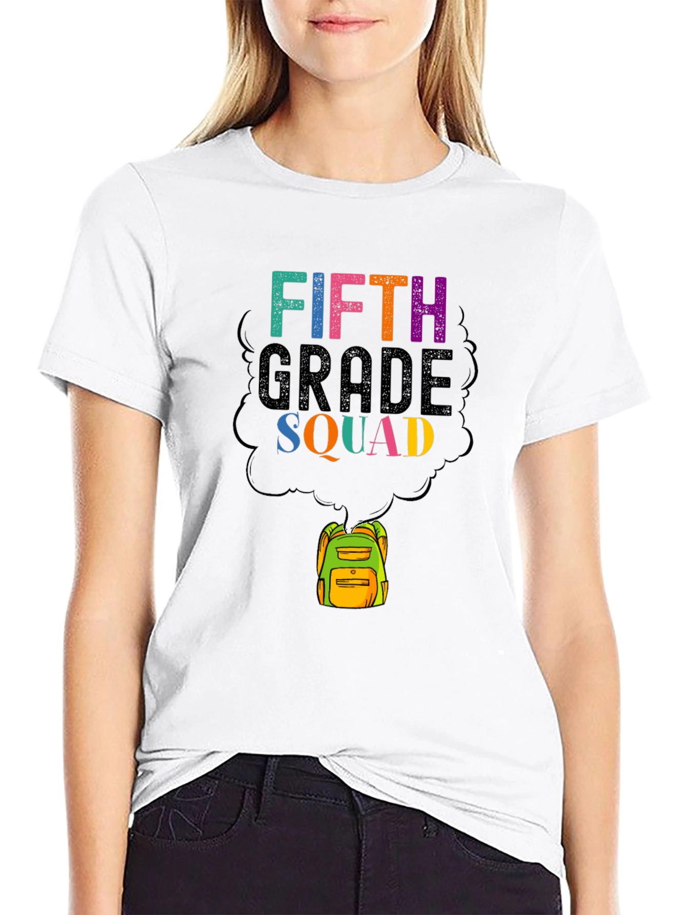 Fifth Grade Squad T-Shirt - Back to School Style