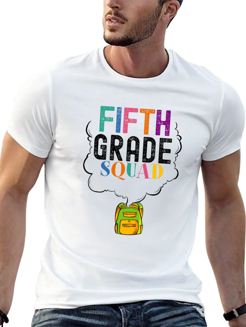 Fifth Grade Squad T-Shirt - Back to School Style