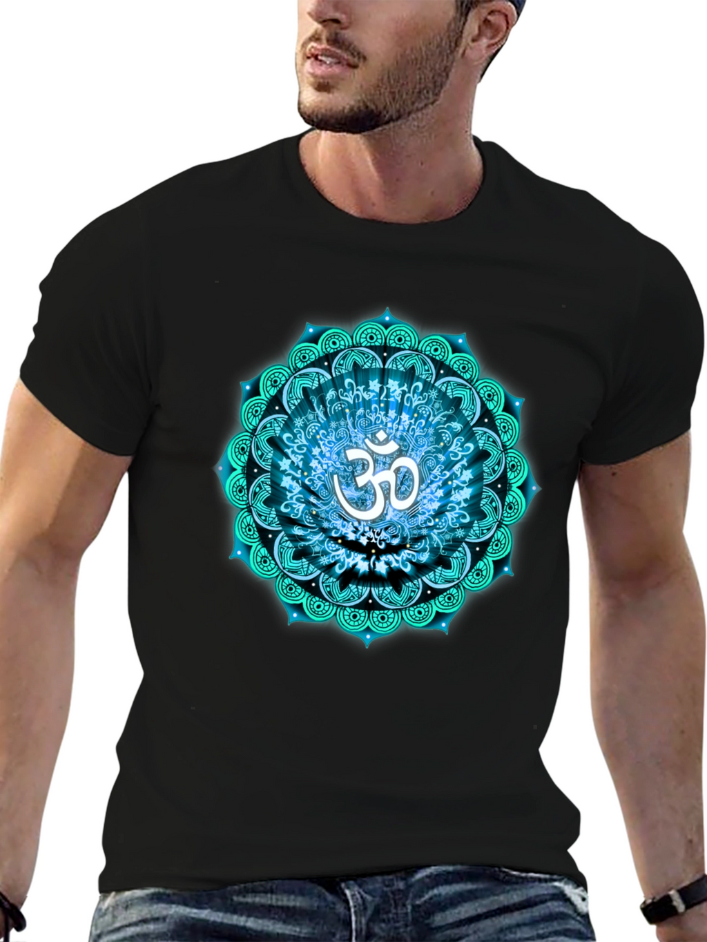 Om Mandala T-Shirt - Spiritual Design