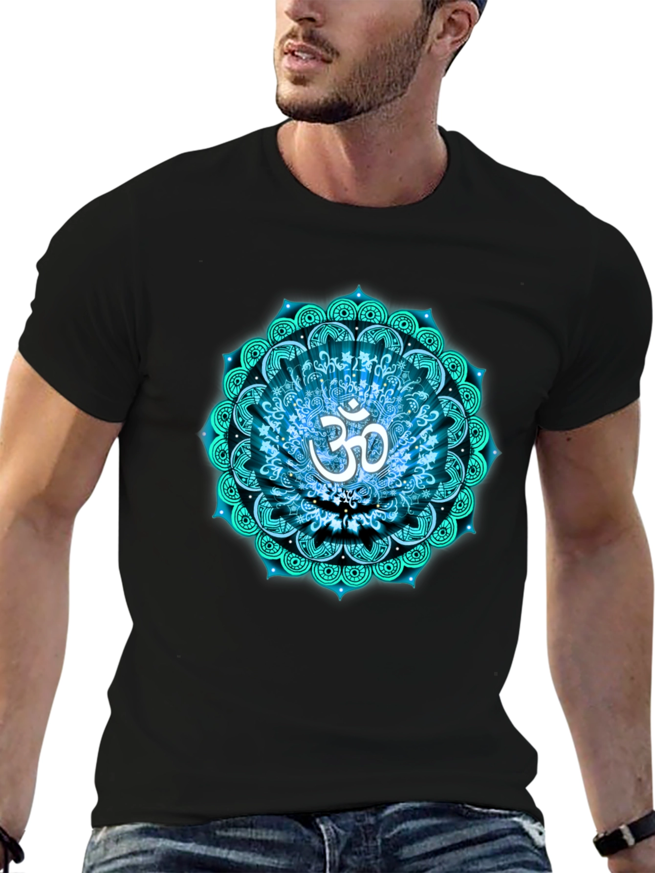 Om Mandala T-Shirt - Spiritual Design