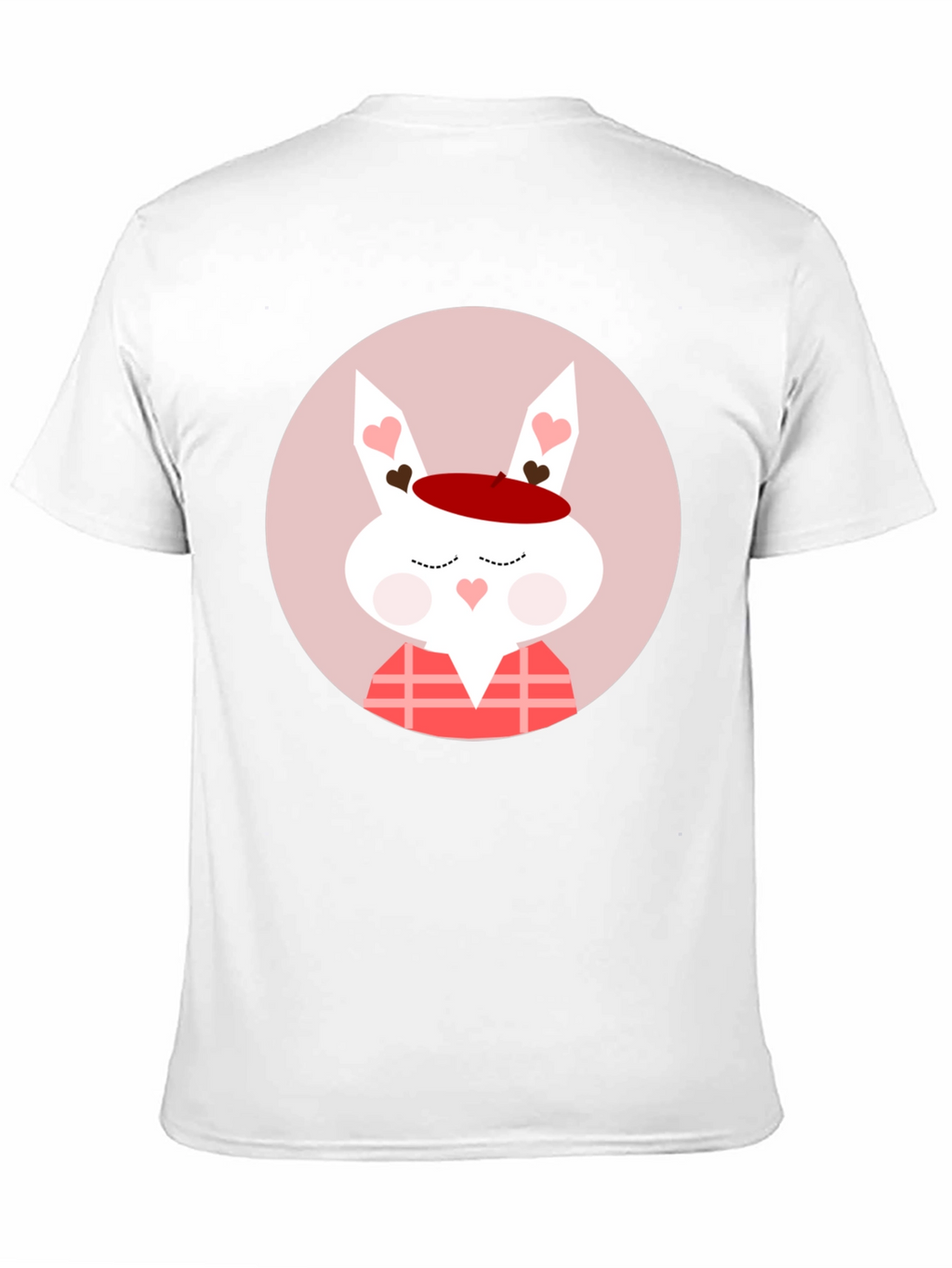 Cute Valentines Day Rabbit Graphic T-Shirt