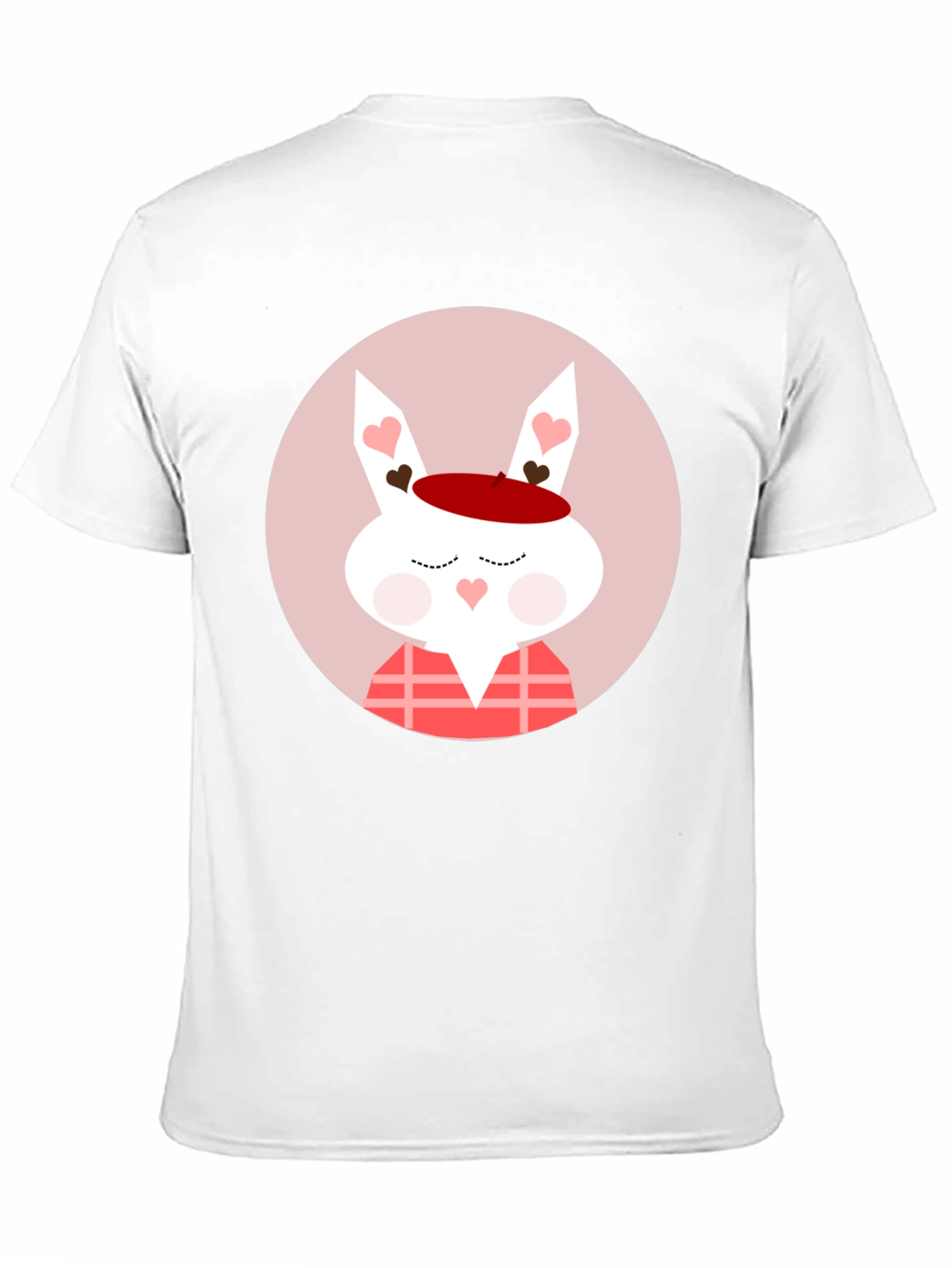 Cute Valentines Day Rabbit Graphic T-Shirt