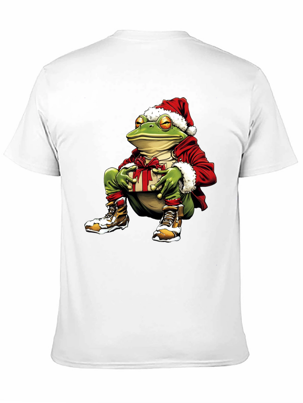 Festive Frog Christmas T-Shirt