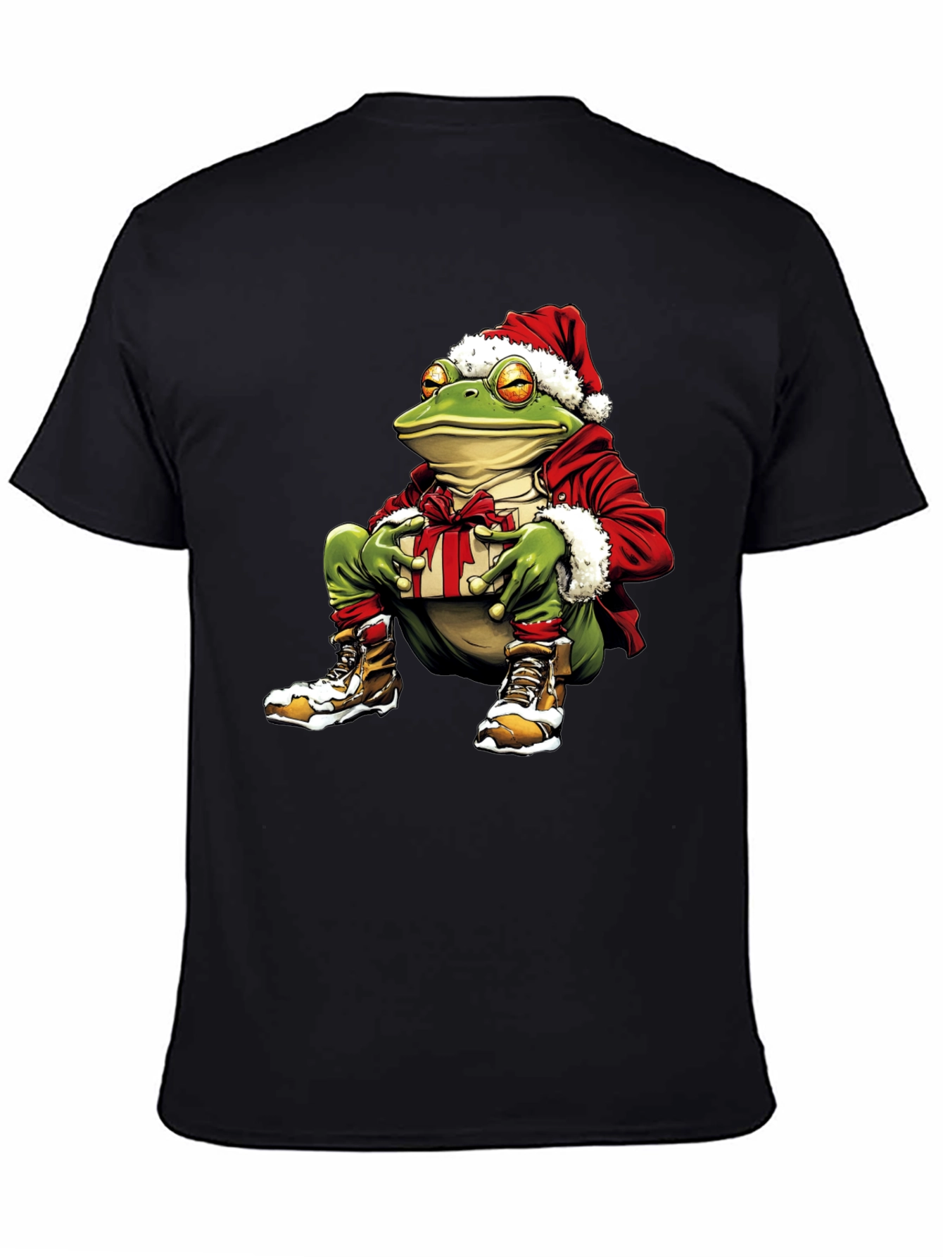 Festive Frog Christmas T-Shirt