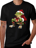 Festive Frog Christmas T-Shirt