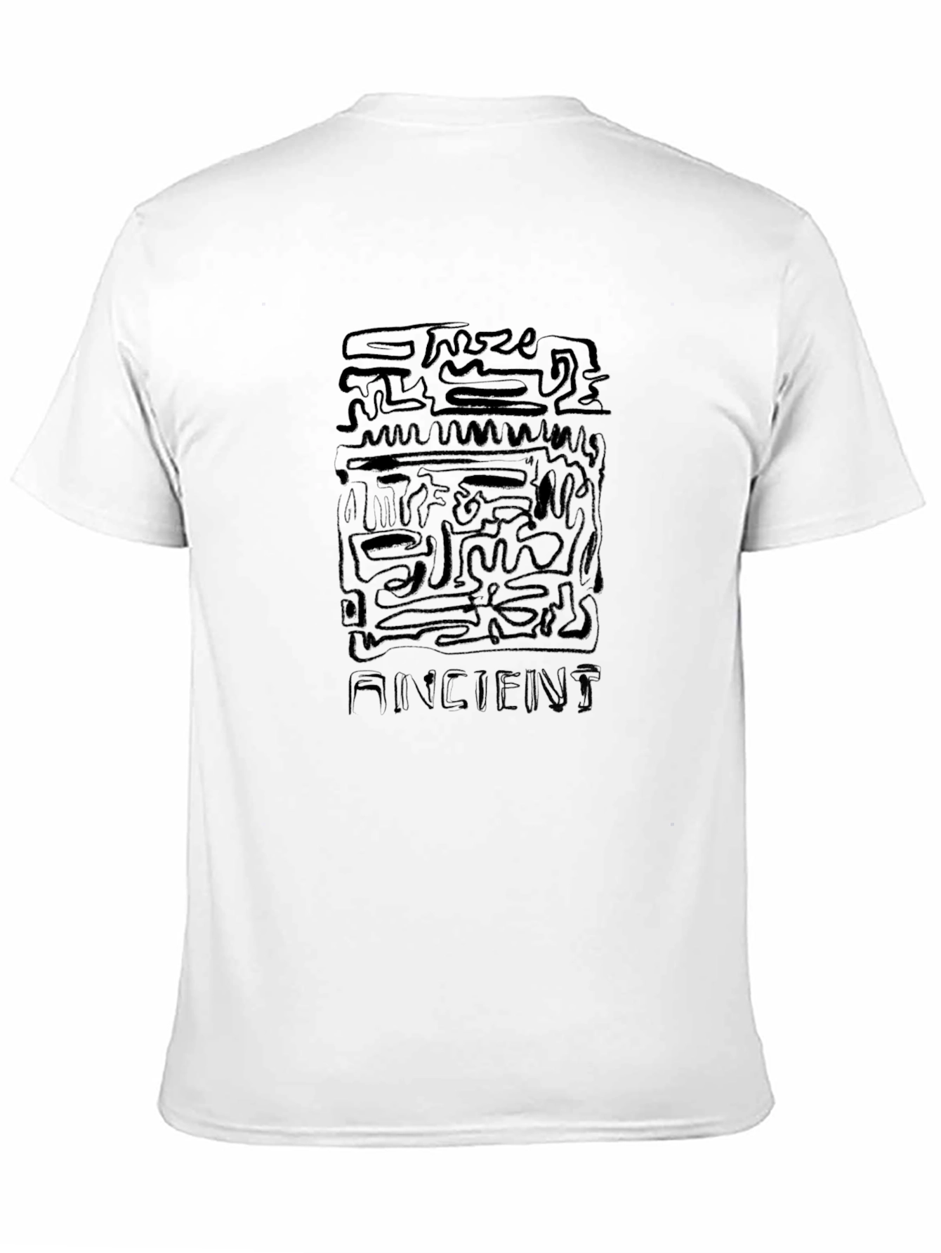 Ancient Graphic Black T-Shirt