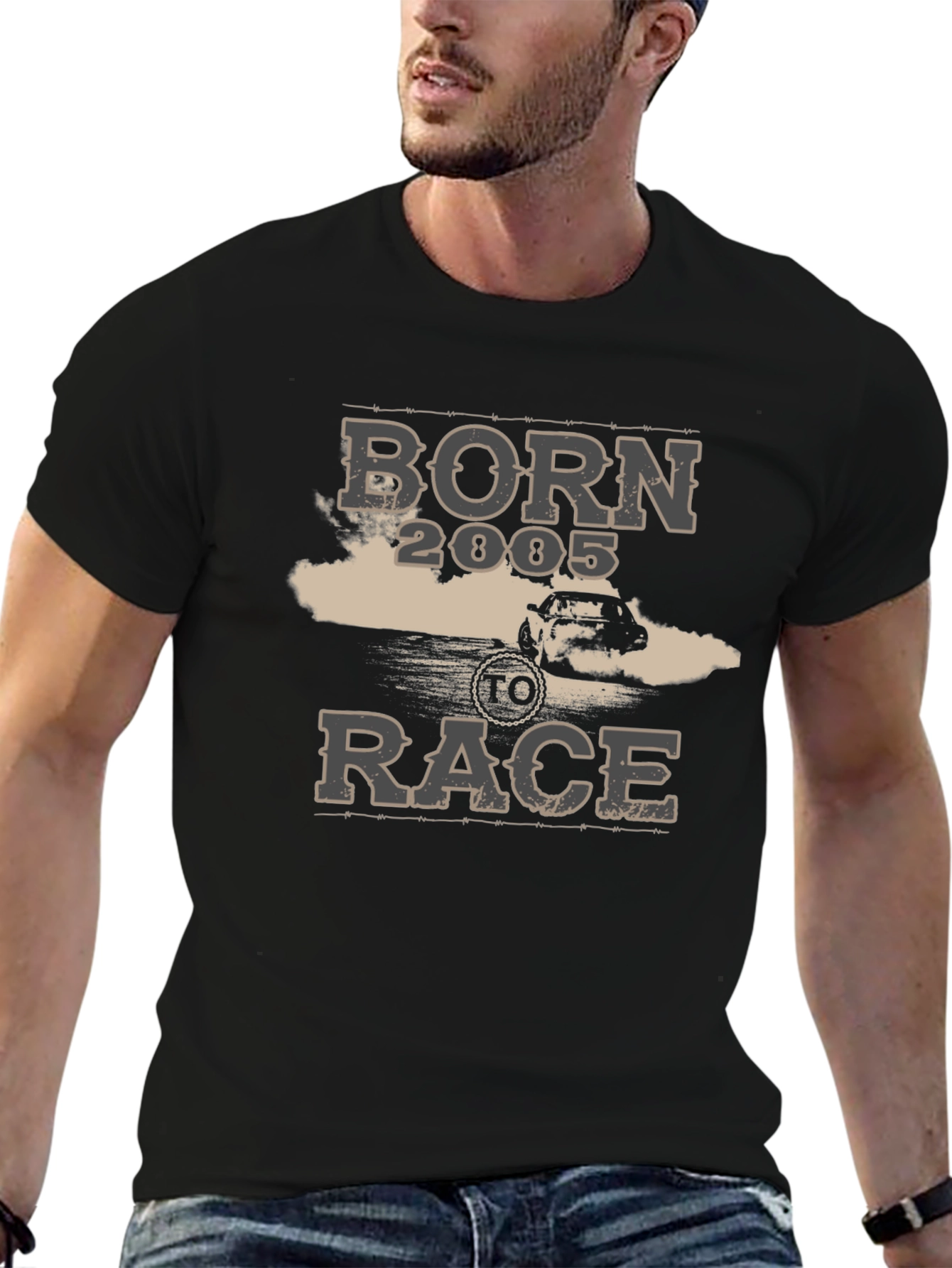 Born to Race 2005 Graphic T-Shirt