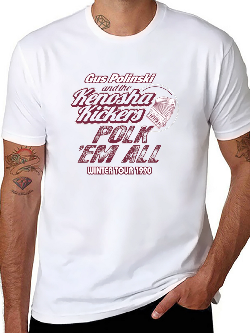 Gus Polinski Winter Tour 1990 T-Shirt