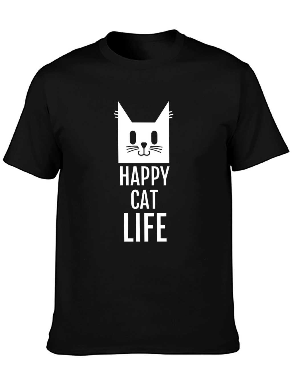 Happy Cat Life Graphic Tee