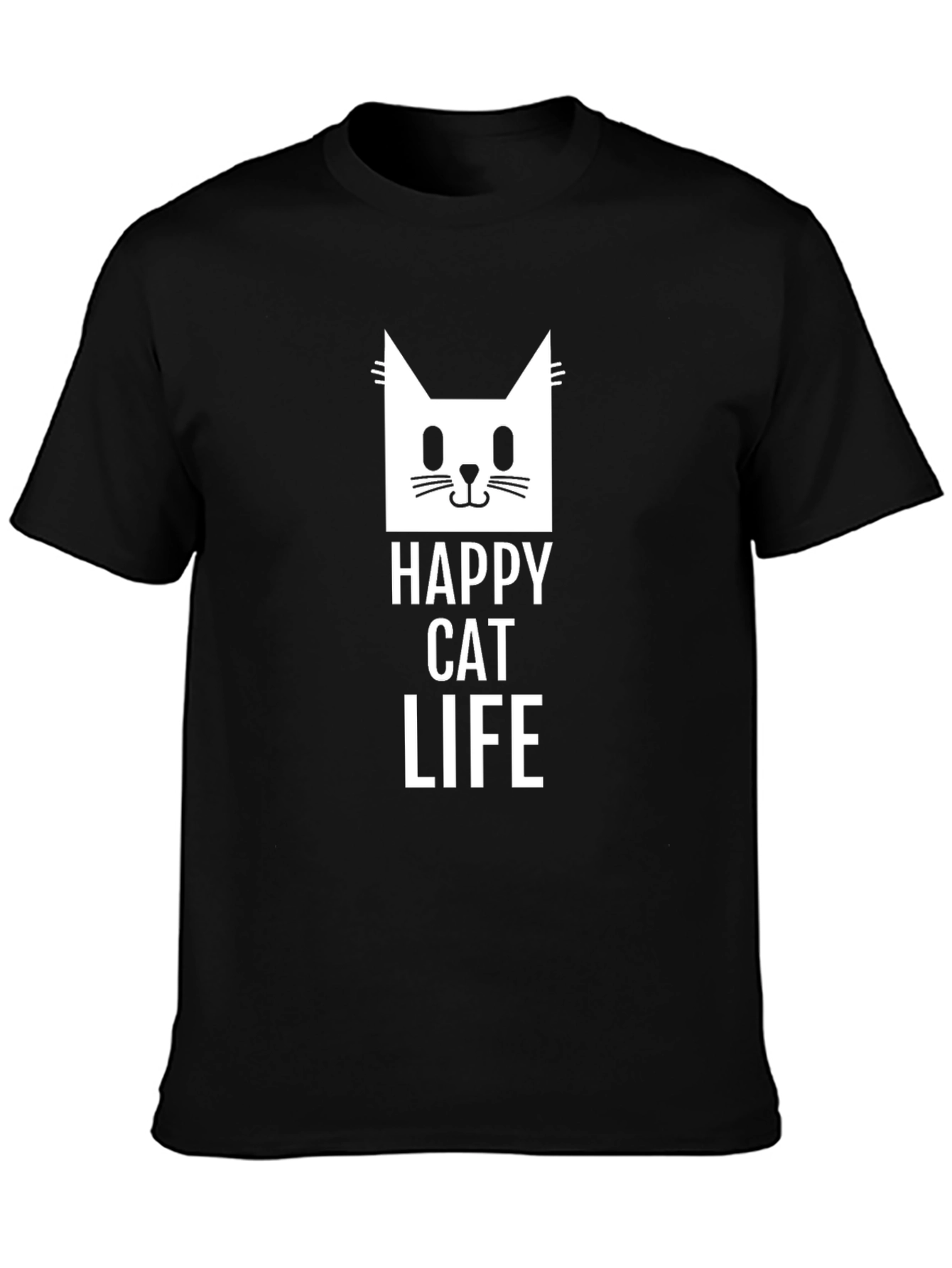 Happy Cat Life Graphic Tee