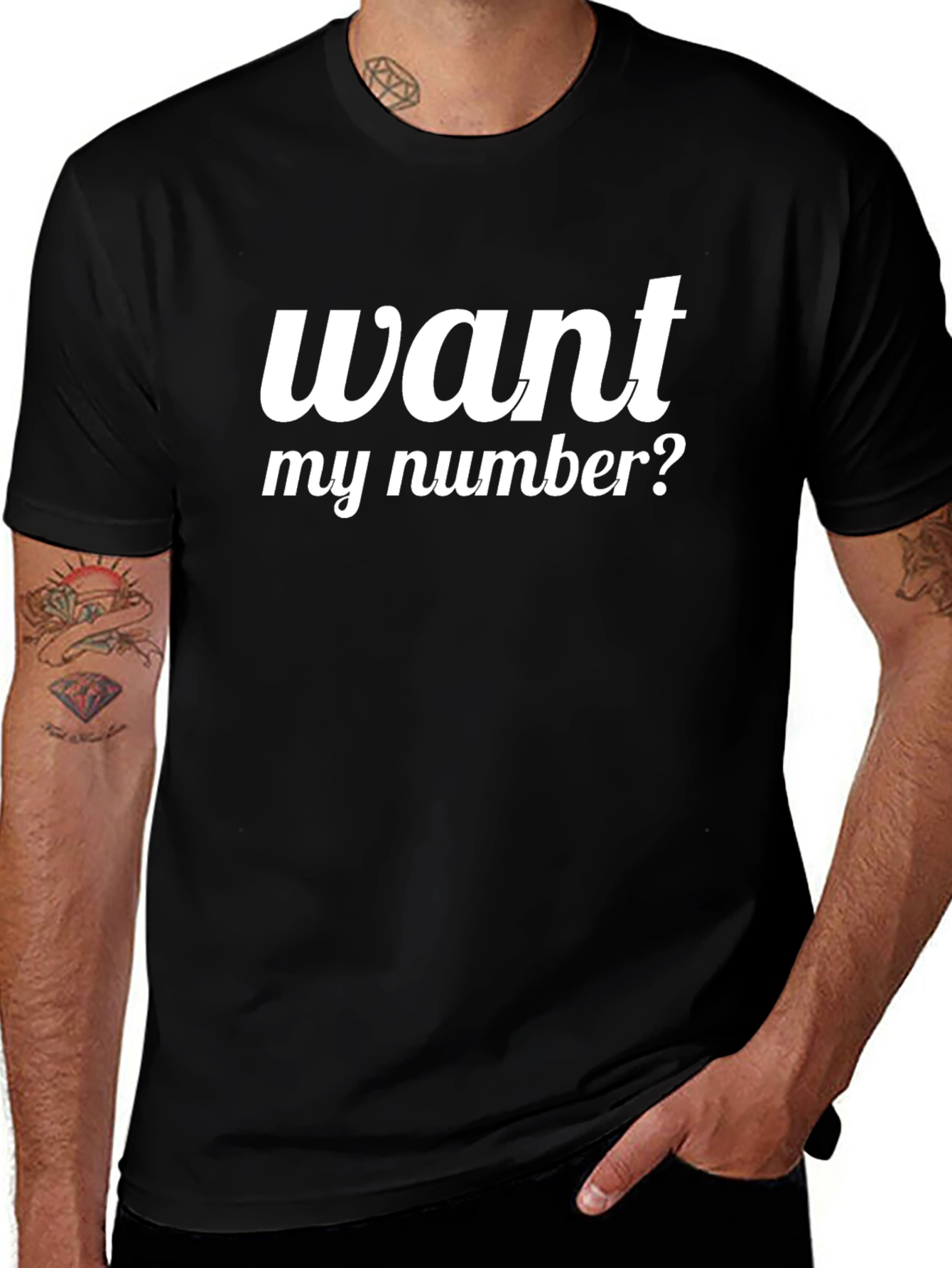 Want My Number? Graphic T-Shirt