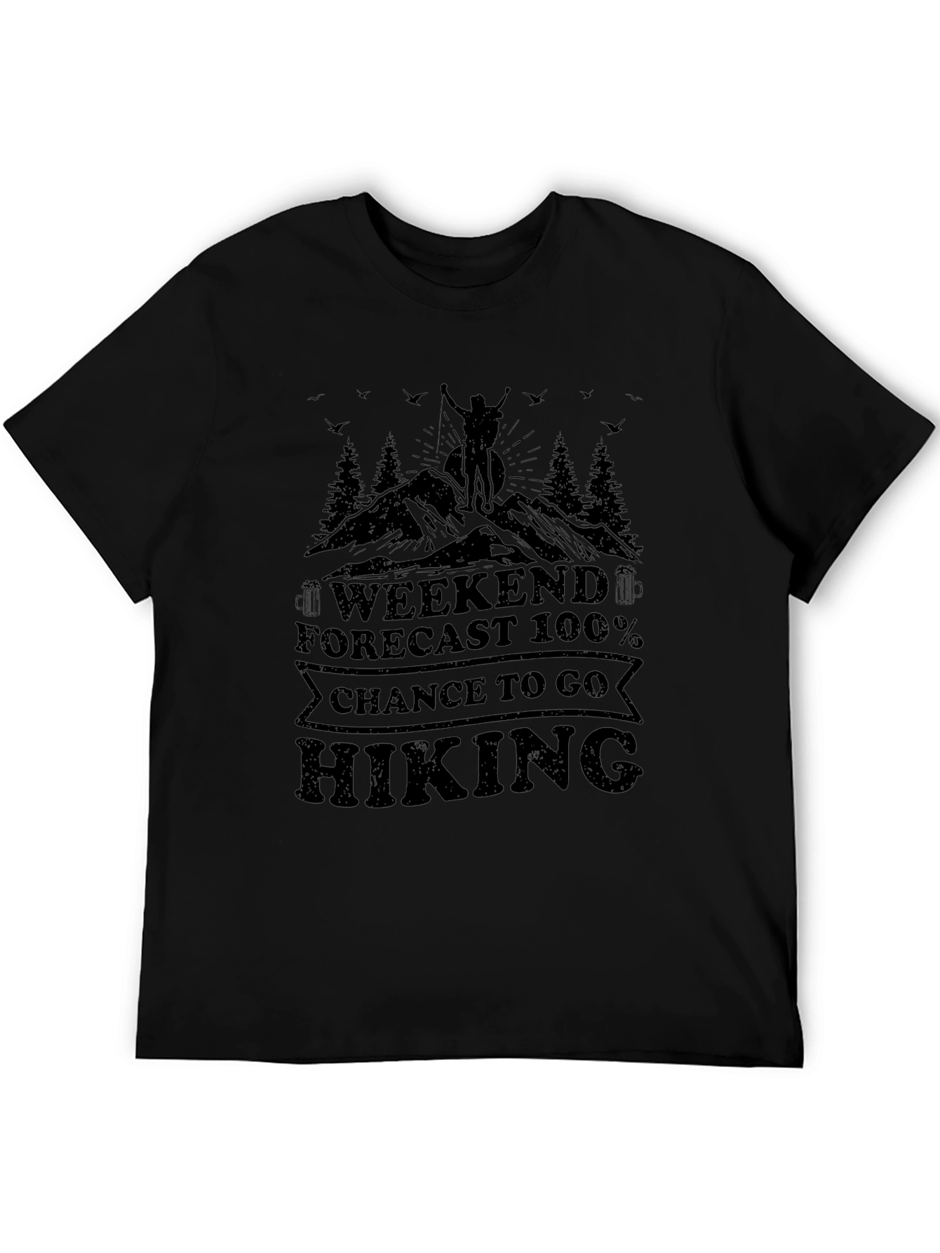 Hiking Weekend Forecast Tee - Adventure Ready!