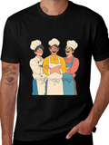 Chef Crew Black T-Shirt