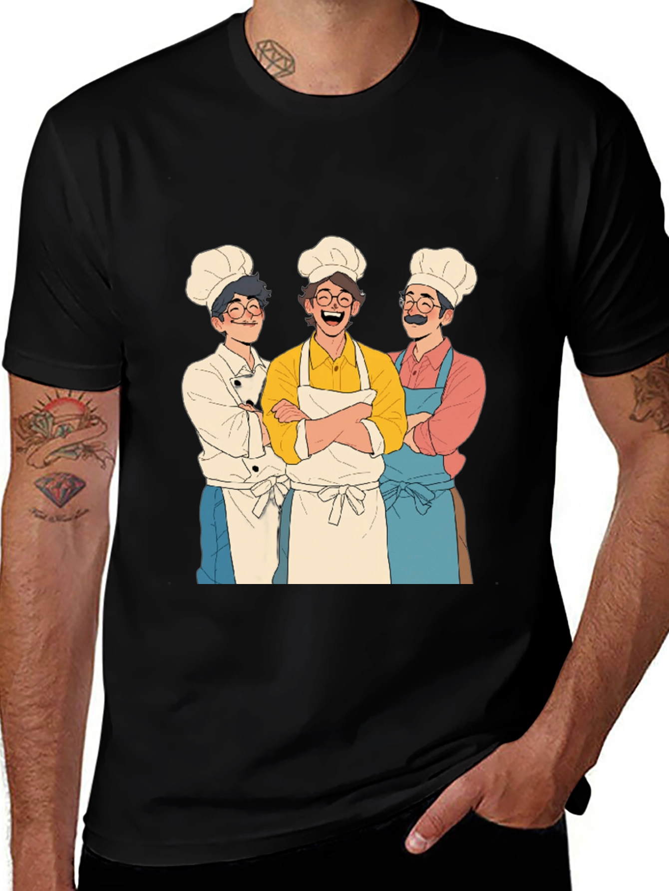Chef Crew Black T-Shirt