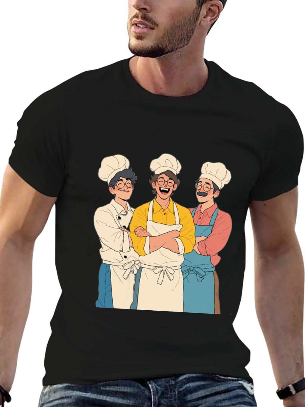 Chef Crew Black T-Shirt