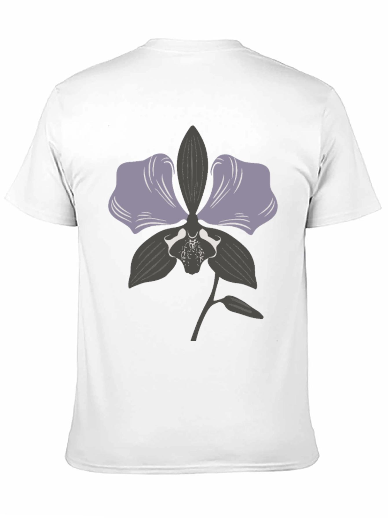 Orchid Graphic Print T-Shirt - Stylish Casual Wear