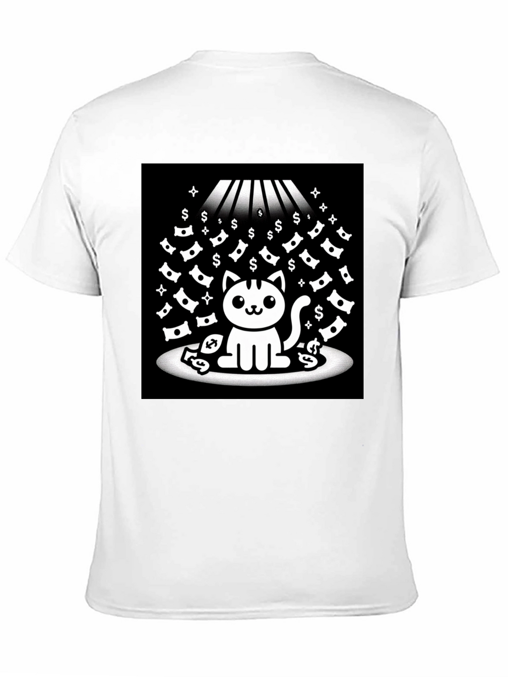 Lucky Cat T-Shirt - Money Rain