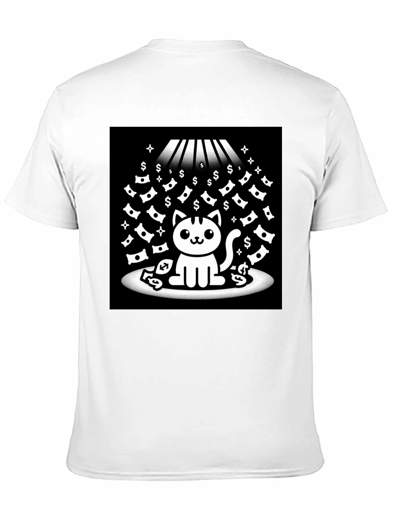 Lucky Cat T-Shirt - Money Rain