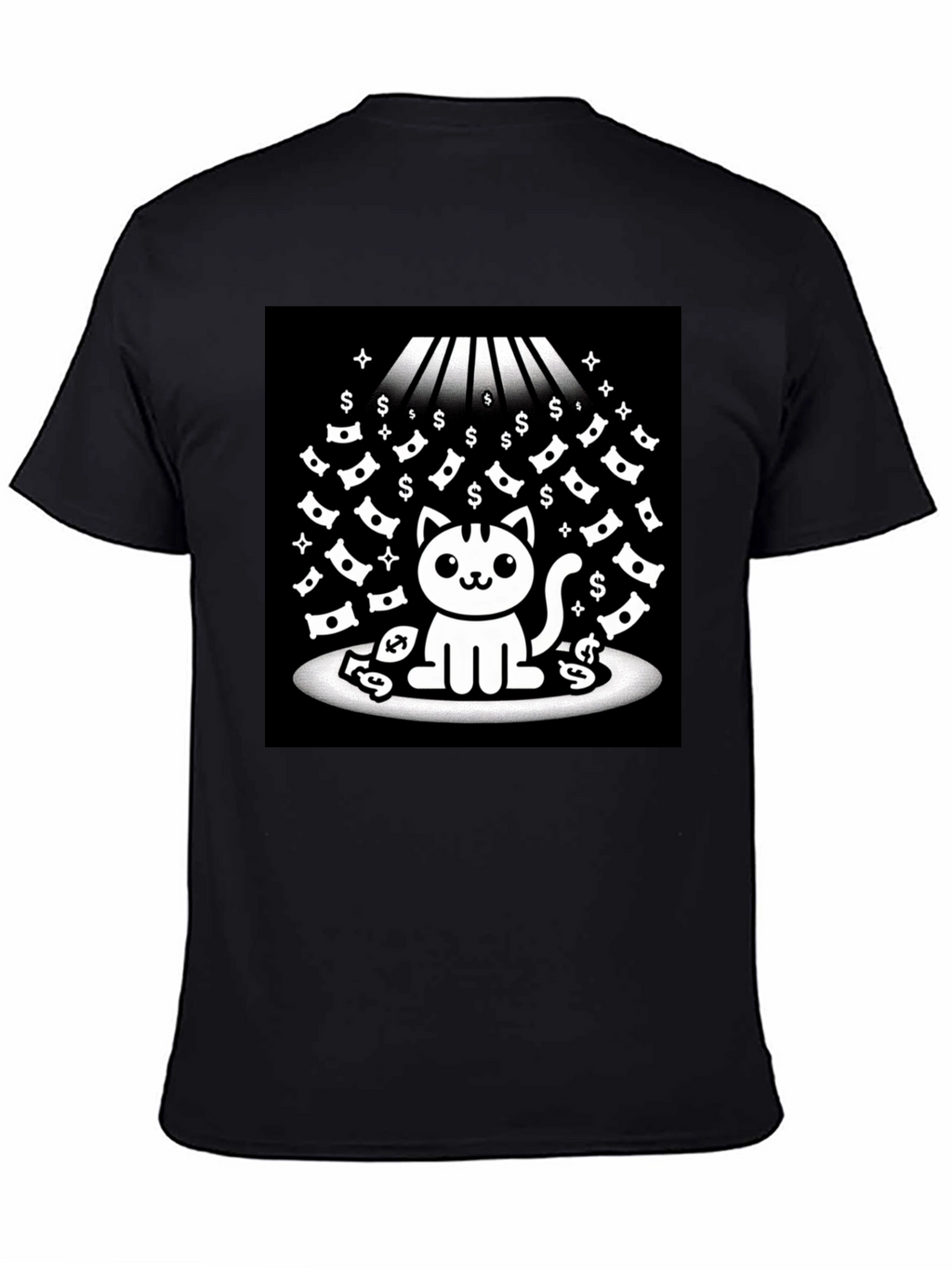 Lucky Cat T-Shirt - Money Rain