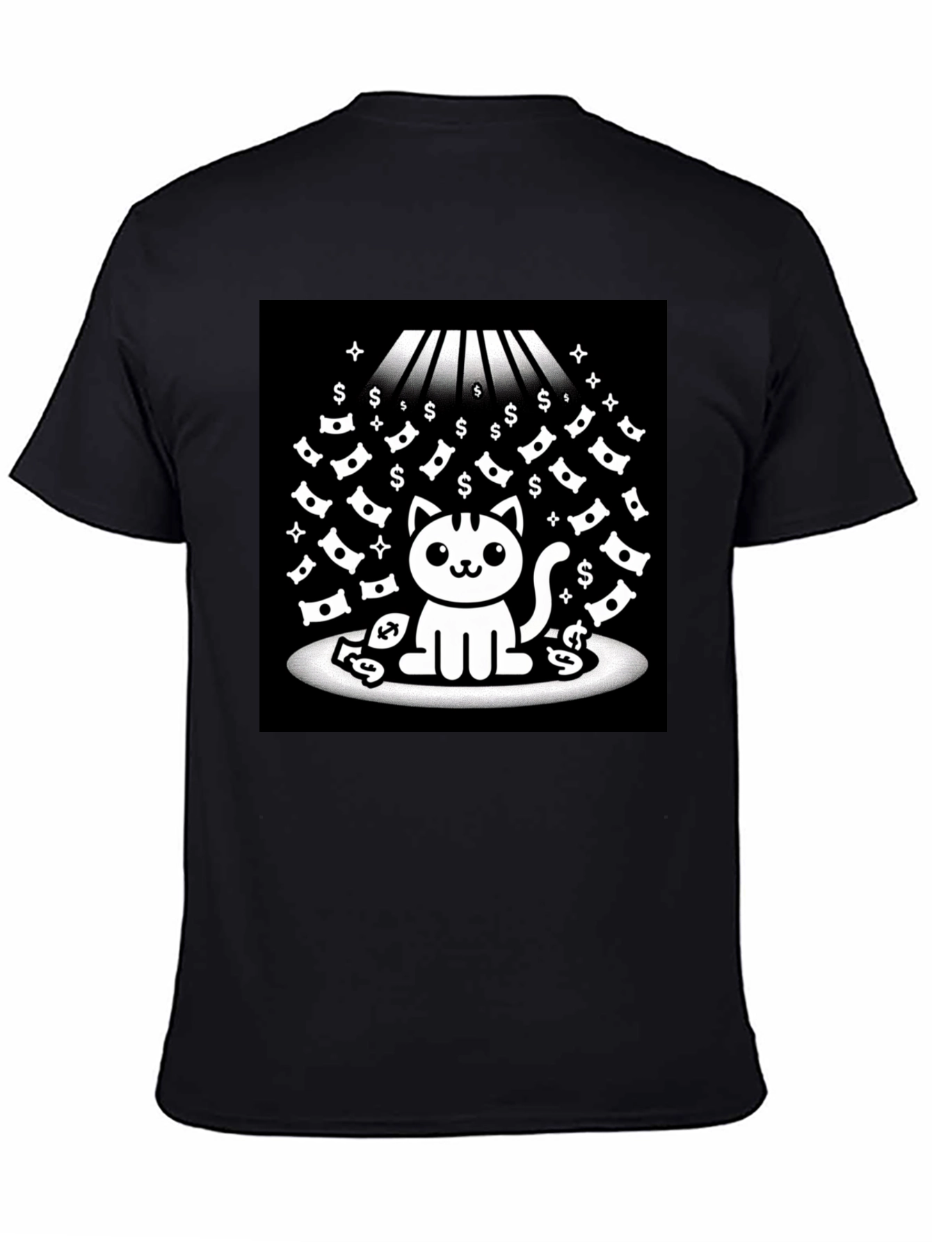 Lucky Cat T-Shirt - Money Rain